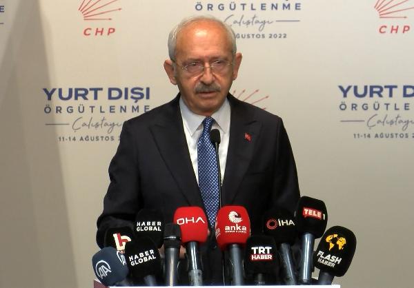 Kemal Kılıçdaroğlu Yurt Dışı Örgütlenme Çalıştayı'nda konuştu
