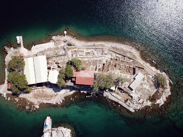 Zeytinli Ada, arkeopark projesiyle turizme kazandırılıyor