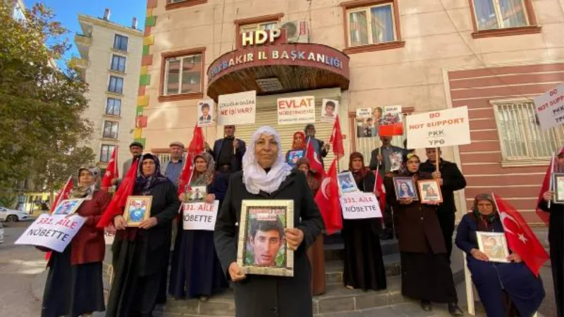 Diyarbakır'da evlat nöbeti tutan aile sayısı 331 oldu