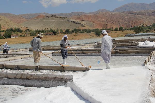 Tuz üretiminde sıcak hava bereketi