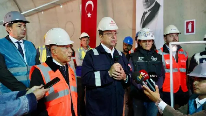 Çekmeköy-Sancaktepe-Sultanbeyli Metro hattında ray kaynatma çalışmaları başladı