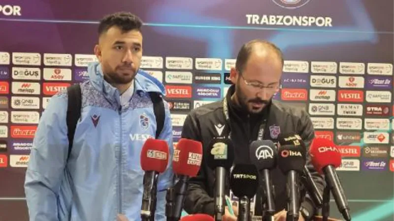 Trabzonspor'da futbolcular, Antalyaspor galibiyetini değerlendirdi