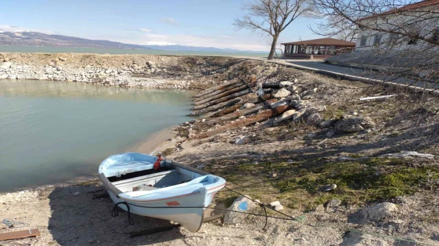 Eğirdir Gölü su kotu 915,54 metre olarak ölçüldü