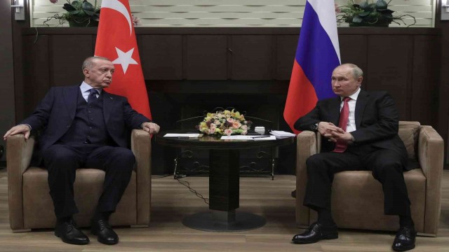 Erdoğan ve Putin, Rusya-Ukrayna krizini görüştü