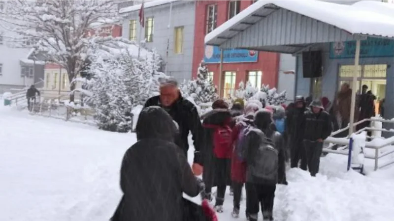 Van'da kar yağışı; 3 ilçede taşıma kapsamındaki okullar tatil