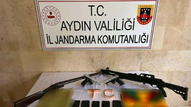 Aydın'da 'terör' operasyonu: 5 gözaltı
