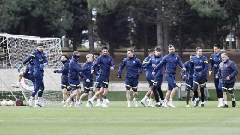 Fenerbahçe taktik çalıştı