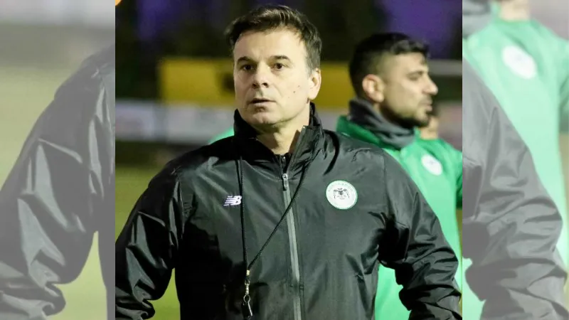 Konyaspor'un yeni teknik direktörü Aleksandar Stanojevic, ilk antrenmanına çıktı