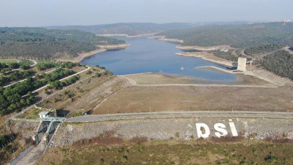 Alibeyköy Barajı son 10 yılın en düşük seviyesinde