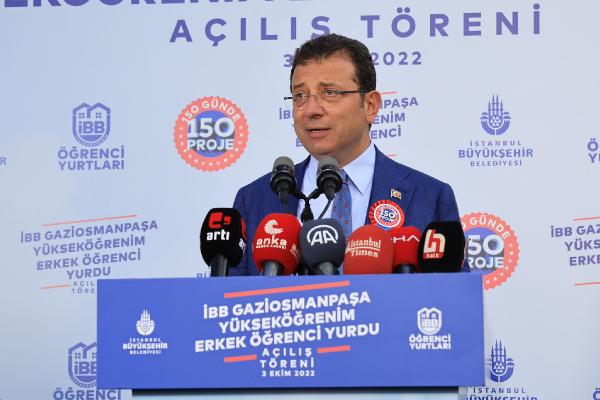 İmamoğlu: Alınganlık olarak söylemiyorum, sorumluluklarını hatırlatıyorum