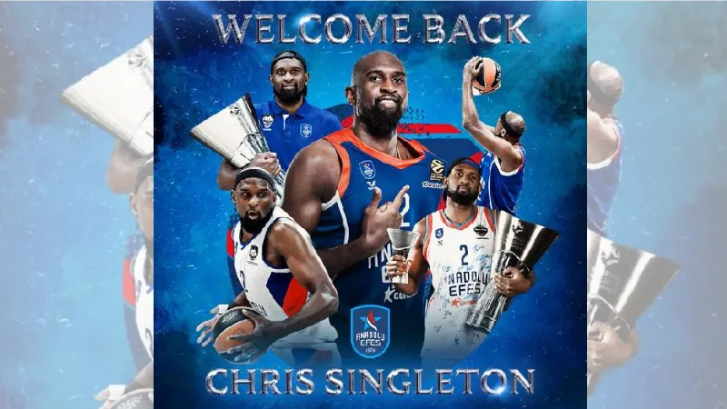 Chris Singleton, Anadolu Efes'e geri döndü