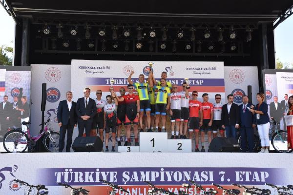 Kırıkkale'de 7'nci Etap Puanlı Yol Yarışları sona erdi