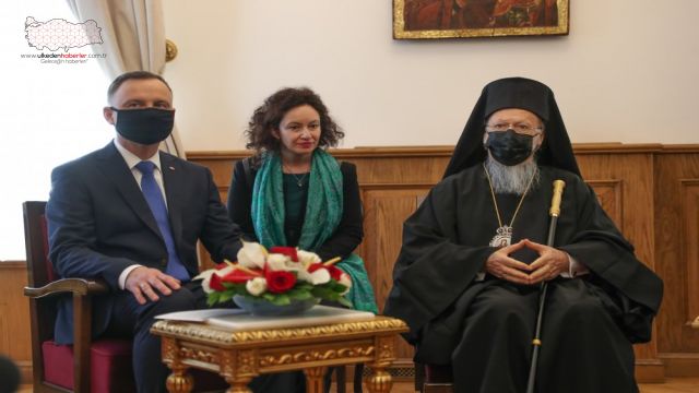 Fener Rum Patriği Bartholomeos Polonya'da