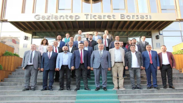 Gaziantep ve Trabzon ticaret borsalarından kardeşlik imzası