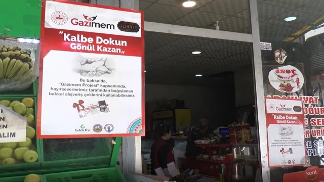 Gaziantep’te 40 bin aileye 15 milyon liralık ”Bakkal Çeki” dağıtıldı