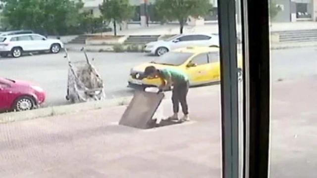 Gaziantep’te rögar kapağı hırsızlığına 2 gözaltı
