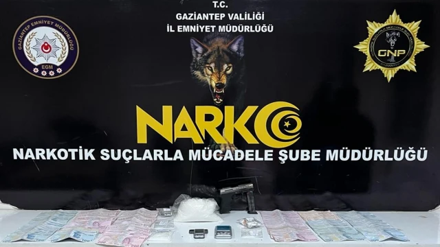 Gaziantep’te uyuşturucu operasyonu: 9 gözaltı