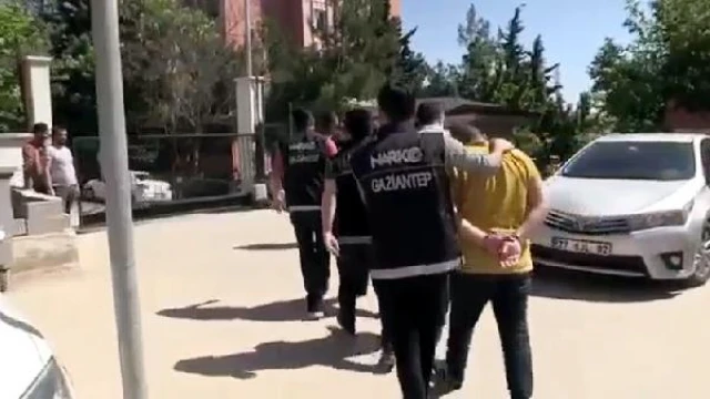 Gaziantep’teki uyuşturucu operasyonunda 13 tutuklama