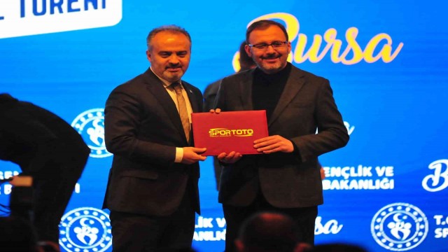 Gençlik ve Spor Bakanlığı’ndan Bursa’ya 400 milyon TL’lik yatırım