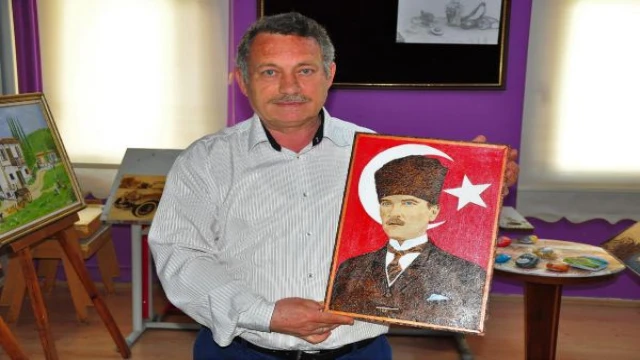 ’Hademe ressam’ın hayali sergi açmak