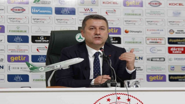 Hakan Karaahmet: ”Giresunspor şu an tarihinin en büyük yalnızlığını yaşıyor”