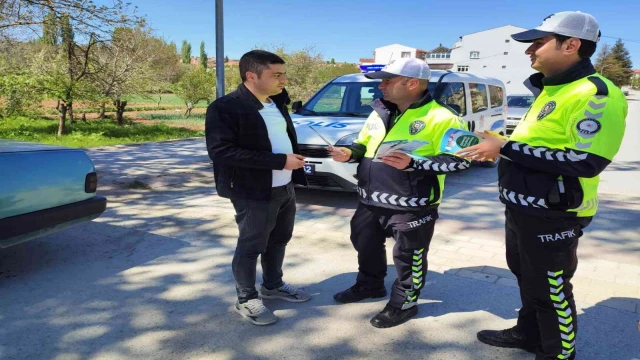 Hisarcık’ta ”Yayalar İçin 5 Adımda Güvenli Trafik” uygulaması