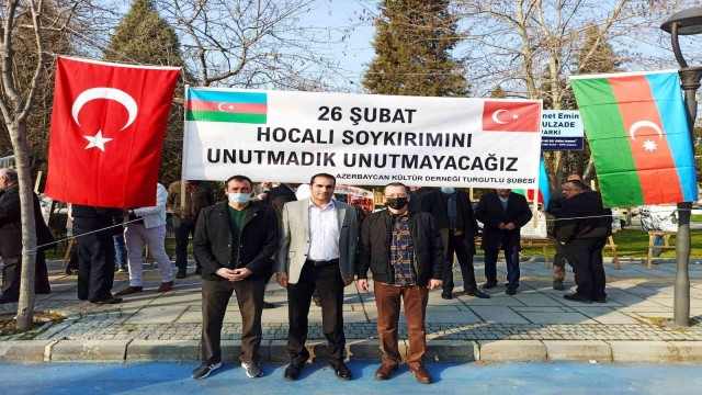 Hocalı soykırımının şehitleri Turgutlu’da anıldı