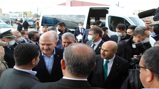 İçişleri Bakanı Soylu, Mardin’de kanaat önderleriyle bir araya geldi