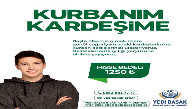 İhtiyaç sahipleri için ’’Kurbanım Kardeşim’’ kampanyası