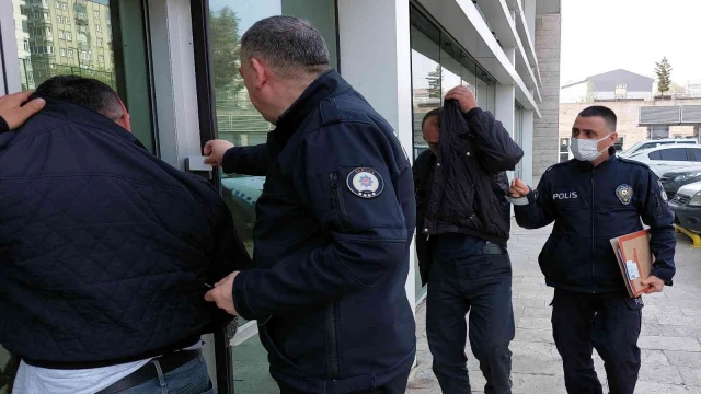İnşaattan kablo hırsızlığına 2 gözaltı