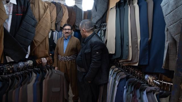 Iraklılar yöresel kıyafette Çin malı hazır giyim yerine geleneksel terzileri tercih ediyor