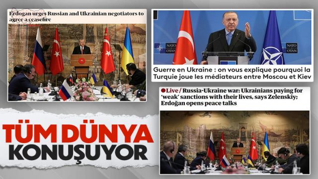 İstanbul'da yapılan Rusya-Ukrayna zirvesi dünya basınında