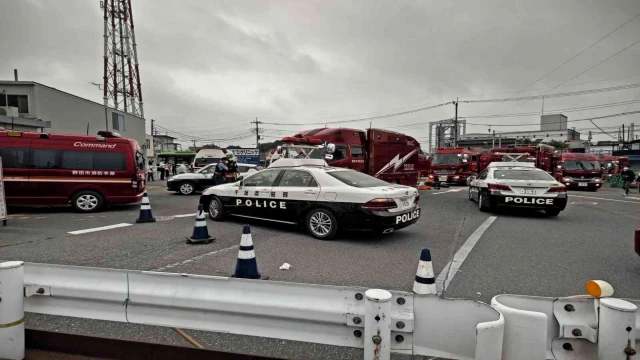 Japonya’da seyir halindeki trende kimyasal madde paniği