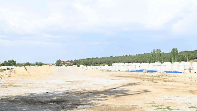 Kaliteli ve hızlı hizmet için Kula’ya yeni şantiye alanı