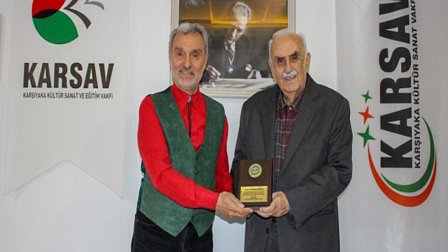 Karsav’dan Gürkan Ertaç’a Şükran Plaketi