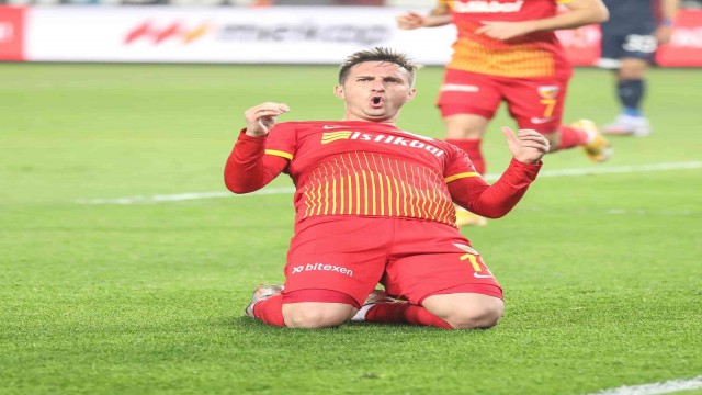 Kayserispor’un 1000. golünü atan Gavranovic: