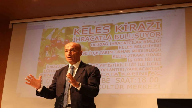 Keles Kirazı’nın dünya yolculuğu için