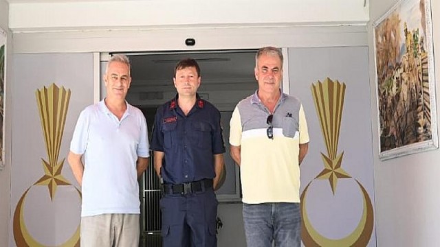 Kemer Başkan Vekili Hasan Ali Acar’dan Beldibi Jandarma Karakol Komutanına Ziyaret