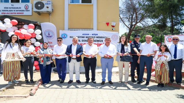 Köşk Aile Destek Merkezi’nde yıl sonu sergisi
