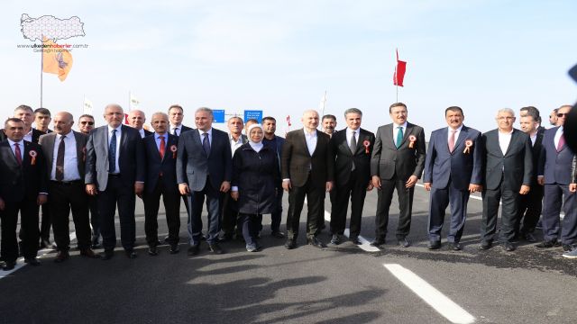 Malatya Kuzey Çevreyolu’nun 26 km’lik 1. kısmı hizmete açıldı