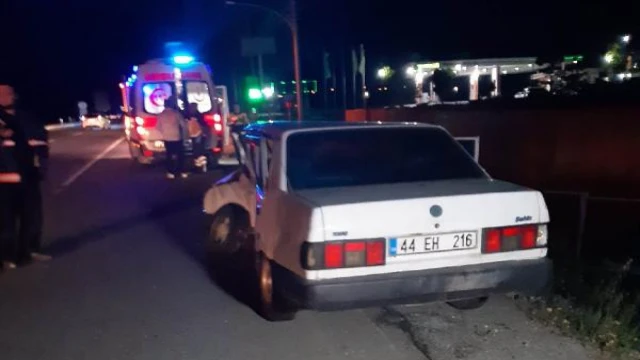 Malatya’da otomobil ile hafif ticari araç çarpıştı; 7 yaralı
