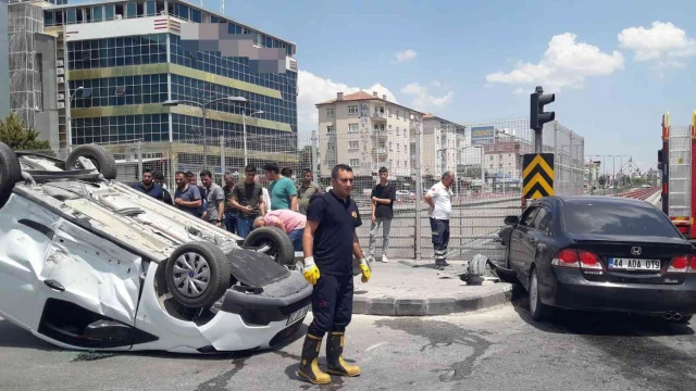 Malatya’da trafik kazası: 3 yaralı