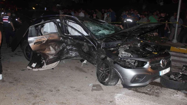 Manisa’da feci kaza: 1 ölü, 3’ü ağır 6 yaralı