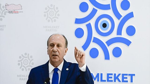 Memleket Partisi Genel Başkanı İnce, büyükbaş hayvan çiftliğinde açıklama yaptı Açıklaması