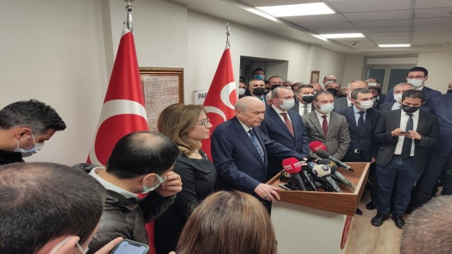 MHP Lideri Bahçeli: “Türkiye barış yolunda çok başarılı bir adım atmıştır”