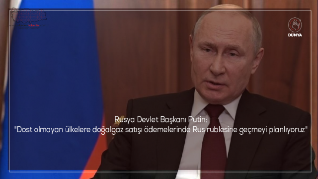 Rusya Devlet Başkanı Putin Çarpıcı Açıklamalar