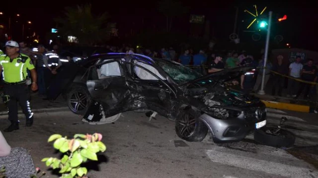 Salihli’de trafik kazası; 1 ölü, 3’ü ağır 6 yaralı 