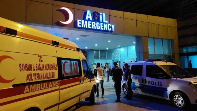 Samsun’da silahlı saldırı: 2 yaralı