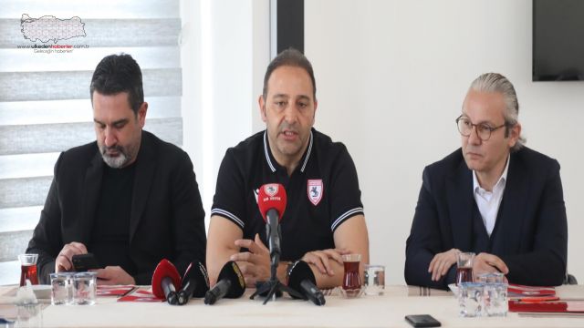 Samsunspor Teknik Direktörü Çapa: "Play-off içinde sezon sonunda olacağız"