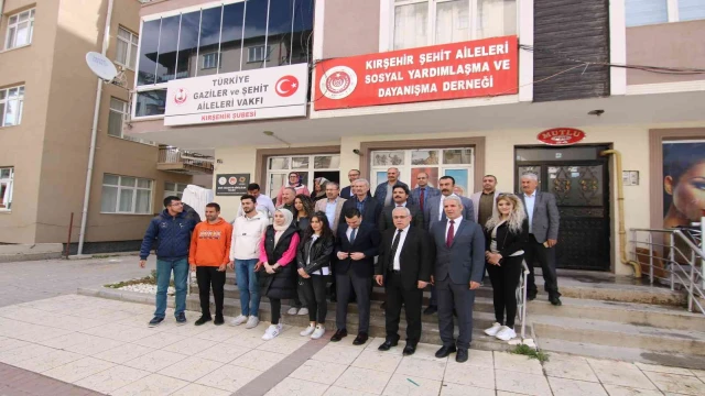 Şehit Aileleri Derneği Kırşehirli şehitlerin ailelerine 5 yılda 5. projeyi hazırladı